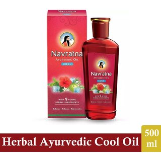 Herbal Ayurved Cool Navratna Oil - (500ml)
