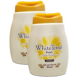 White Tone Soft & Smooth Formula Face Powder - Pack Of 2 (50g)