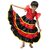 Kaku Fancy Dresses Senorita Gown  Spanish Gown  Spanish Flamenco Dance Skirts for Girls