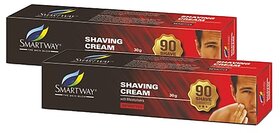 Smartway Shaving Cream - Pack Of 2 (30gm)
