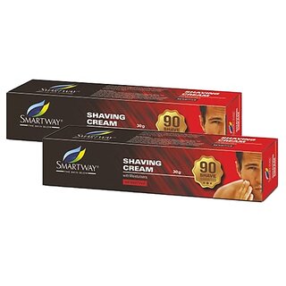 Smartway Shaving Cream - Pack Of 2 (30gm)