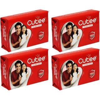 Cutee Red Germ Protection Soap - 125g (Pack Of 4)