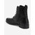 HATS OFF ACCESSORIES Men Mid-Top Black Leather Regular Boots