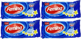Cutee Femina Detergent Power Wash Bar - 175g (Pack Of 4)