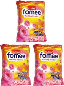 Cutee Fomee Multy Clence Washing Powder - 1kg (Pack Of 3)