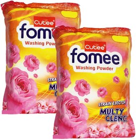 Cutee Fomee Washing Powder - Pack Of 2 (1kg)