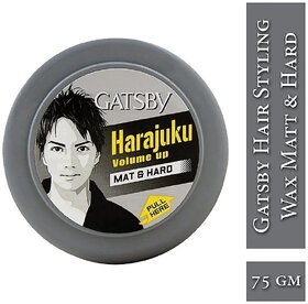GATSBY Mat & Hard Volume Up Styling Wax - 75g