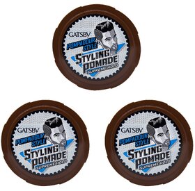 GATSBY Supreme Hold Styling Wax - Pack Of 3 (75g)