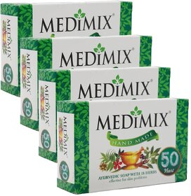 Medimix Hand Made Ayurved Soap - 20g (Pack Of 4)