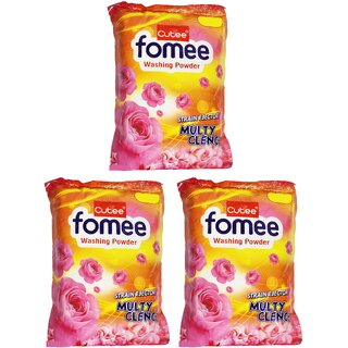 Cutee Fomee Multy Clence Washing Powder - 1kg (Pack Of 3)
