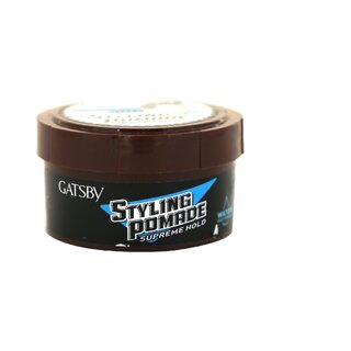 GATSBY Supreme Hold Pomade Styling Wax - (75g)