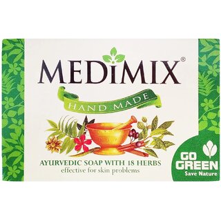 Medimix Classic Ayurved Bathing Soap with 18 Herbs (75gm)