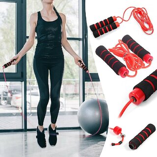 DEEMARK Skipping rope for Workout And Exercise  Speed Jump Rope for men And women Speed Skipping Rope (Multicolor, Length 320 cm)