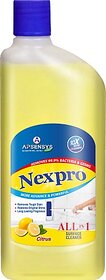 Apsensys Care NEXPRO Disinfectant Surface and Floor Cleaner Liquid, Citrus - 500 ml (500 ml)