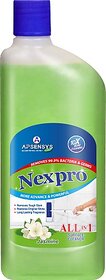 Apsensys Care NEXPRO Disinfectant Surface and Floor Cleaner Liquid, Jasmine - 500 ml (500 ml)
