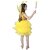 Kaku Fancy Dresses Yellow Butterfly Insect Costume Set -Yellow, for Girls