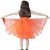 Kaku Fancy Dresses Orange Frock For Girls Western Dance Costume