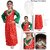 Kaku Fancy Dresses Indian State Ethnic Wear Dance Costume for Kids -Multicolor, For Girls
