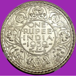 1 rs. 1939 very rare uncirculated condition  unc