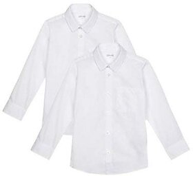 Kaku Fancy Dresses Plain White Shirt for Kids