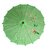 Kaku Fancy Dresses Japanese Umbrella Accesory for International Costume/ Wedding Dance and Decoration Prop - Green