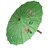 Kaku Fancy Dresses Japanese Umbrella Accesory for International Costume/ Wedding Dance and Decoration Prop - Green