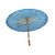 Kaku Fancy Dresses Japanese Umbrella Accesory For International Costume/ Wedding Dance and Decoration Prop - Firozi Blue