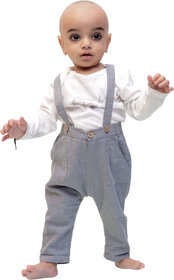 T-Shirt  Dungaree Combo Set For Baby Boy