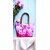tote handbag in digital printed fabric for women and girls