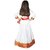 Kaku Fancy Dresses Cream Lehenga Choli Dupatta Set For Girls  Radha Costume  Navratri Garba Dance - Cream, For Girls
