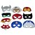 Kaku Fancy Dresses Super Hero Eye Patch / Party Mask 15Pc Set / Party Prob Eye Mask / Party Eye Mask - Multicolor