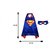 Kaku Fancy Dresses Superhero Spider Robe For Kids/ Superhero Cape For Kids Halloween Party - Pack of 2