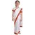 Kaku Fancy Dresses Indian State Bengali Dance White Saree Farmer Costume for Kids - White  Red, For Girls