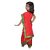 Kaku Fancy Dresses Indian Ethnic Wear Pre-Stiched Saree With Blouse For Girls  Farmer Saree Costume For Girls - Red
