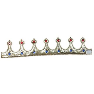 Kaka Fancy Dress King Crown Headband For Theme Party/Christmas Party For Boys Freesize