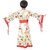 Kaku Fancy Dresses Kimono Dress For Girls With Fan  Japanese Kimono For Girls
