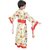 Kaku Fancy Dresses Kimono Dress For Girls With Fan  Japanese Umbrella  Japanese Kimono Costume Set For Girls