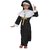 Kaku Fancy Dresses Our Community Helper Nun Costume - Black  White, For Girls