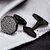 LUCKY JEWELLERY Men Jewelry Sleeve Button Cuff Shirt Button, Blazer Cufflinks Pair Set For Men (260-CHC4-1087-BL)