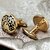 LUCKY JEWELLERY Men Jewelry Sleeve Button Cuff Shirt Button, Blazer Cufflinks Pair Set For Men (590-CHC4-1111)