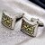 LUCKY JEWELLERY Men Jewelry Sleeve Button Cuff Shirt Button, Blazer Cufflinks Pair Set For Men (710-CHC4-1099-S)