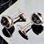 LUCKY JEWELLERY Men Jewelry Sleeve Button Cuff Shirt Button, Blazer Cufflinks Pair Set For Men (1190-CHC4-1106-S)
