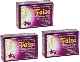 Faiza Whitening Normal Skin Soap - 90g (Pack Of 3)