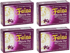 Faiza Whitening Normal Skin Soap - 90g (Pack Of 4)