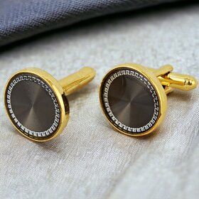 Lucky Jewellery Unique Men Jewelry Sleeve Button Cuff Shirt Button, Blazer Cufflinks Pair Set For Men (370-CHC54-1124)