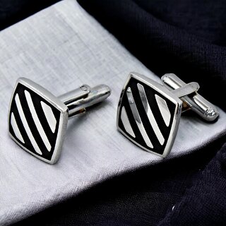 Lucky Jewellery Unique Men Jewelry Sleeve Button Cuff Shirt Button, Blazer Cufflinks Pair Set For Men (352-CHC54-1115-S)