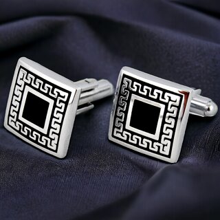 Lucky Jewellery Unique Men Jewelry Sleeve Button Cuff Shirt Button, Blazer Cufflinks Pair Set For Men (610-CHC54-1006-S)