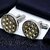 Lucky Jewellery Unique Men Jewelry Sleeve Button Cuff Shirt Button, Blazer Cufflinks Pair Set For Men (370-CHC54-1122-S)