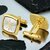 Lucky Jewellery Unique Men Jewelry Sleeve Button Cuff Shirt Button, Blazer Cufflinks Pair Set For Men (370-CHC54-1125)