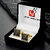 Lucky Jewellery Unique Men Jewelry Sleeve Button Cuff Shirt Button, Blazer Cufflinks Pair Set For Men (370-CHC54-1127)